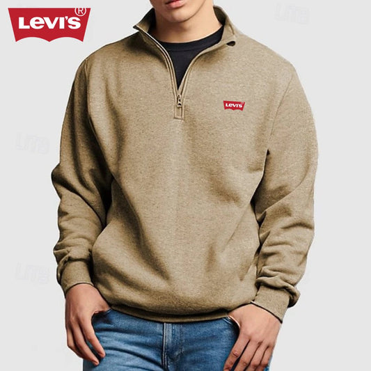LᎬᏙІᏚ - Hoodie pour homme avec fermeture éclair et zip